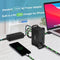 NÖRDIC 2 til 14 USB-C Macbook dockingstation dobbeltskærme 2xHDMI 4K60Hz 7xUSB 1xUSB-C PD100W 1xRJ45 1xAudio 1xSD Thunderbolt 3/4 USB4
