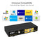 NÖRDIC 2 til 1 USB-C til HDMI 2.0 KVM-switch, 4K60Hz