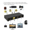 NÖRDIC 2 til 1 USB-C til HDMI 2.0 KVM-switch, 4K60Hz