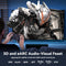 NÖRDIC 30m aktiv AOC optisk fiberkabel HDMI 2.1 4K 8K 60Hz 120Hz 48 Gbps Dynamic HDR eARC, Game Mode VRR kompatibel med RTX 3080 3090