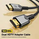 NÖRDIC 3m HDMI 2.2 kabel 96 Gbps, understøtter 16K 60Hz, 8K 240Hz, 4K 480Hz, HDCP 2.2 & 2.3, DTS:X, Dynamic HDR10+ og eARC