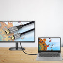 NÖRDIC 3m Mini DisplayPort til DisplayPort-kabel 8K@60Hz 4K@240Hz 32.4Gbps