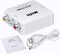 NÖRDIC 3xRCA CVBS Composite til HDMI adapter Støtte til 1080p ved 60Hz, PAL og NTSC