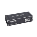 NÖRDIC 4K 60Hz 65 m HDMI KVM-forlænger med USB over Cat5e/Cat6 POC med loop-understøttelse til USB-tastatur og mus til PC-computer
