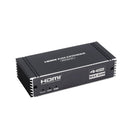 NÖRDIC 4K 60Hz 65 m HDMI KVM-forlænger med USB over Cat5e/Cat6 POC med loop-understøttelse til USB-tastatur og mus til PC-computer