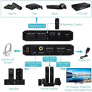 NÖRDIC 4K 60Hz HDMI-switch 2 til 1 med lydudtræk Toslink HDR HDCP2:3 ARC/eARC 7.1-lyd