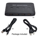 NÖRDIC 4 til 4 USB-A 3.0 5Gbps Switch