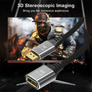 NÖRDIC 50 cm Displayport 1.4 forlængerkabel UHD 8K60Hz 4K144Hz 32.4Gbps 10-bit HDR