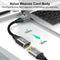 NÖRDIC 50 cm Displayport 1.4 forlængerkabel UHD 8K60Hz 4K144Hz 32.4Gbps 10-bit HDR