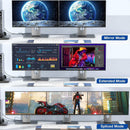 NÖRDIC 50 cm Displayport 1.4 til HDMI 2.1 8K60Hz 4K120/144Hz Dynamic HDR 32.4Gbps Dolby ATMOS