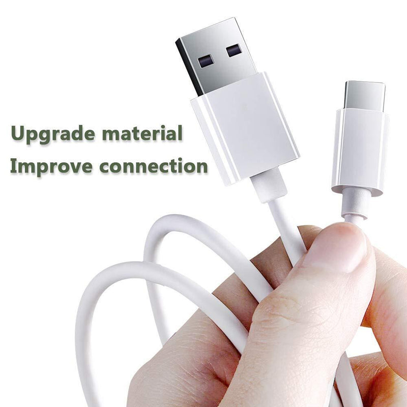 NÖRDIC 50cm USB C 2.0 til USB A-kabel 480Mbps hvid