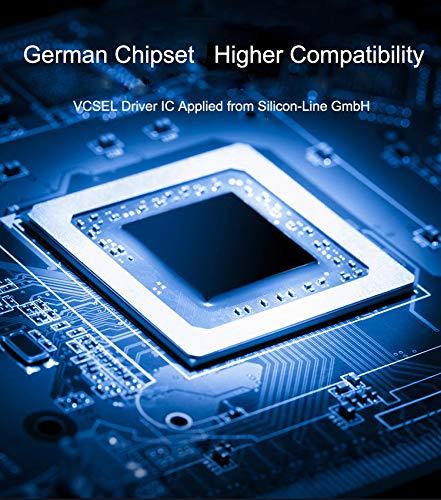 NÖRDIC 5m Active AOC Fiber Optisk HDMI 2.0 4K 60Hz 18Gbps EDID CEC HDR ARC Dolby DTS-HD