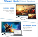 NÖRDIC 5m USB-C til DP 1.4 kabel 8K60Hz 4K120Hz 32,4Gbps