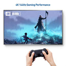 NÖRDIC 5m nylon flettet Displayport 2.1 kabel DP40 UHBR10 40Gbps 8K30Hz 4K144Hz