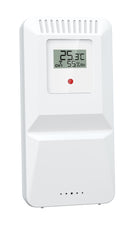 NÖRDIC 7,5" LCD Trådløs Vejrstation Hygrometer Termometer Månefaser Barometer RCC Radiokontrolleret Alarmur Soltid