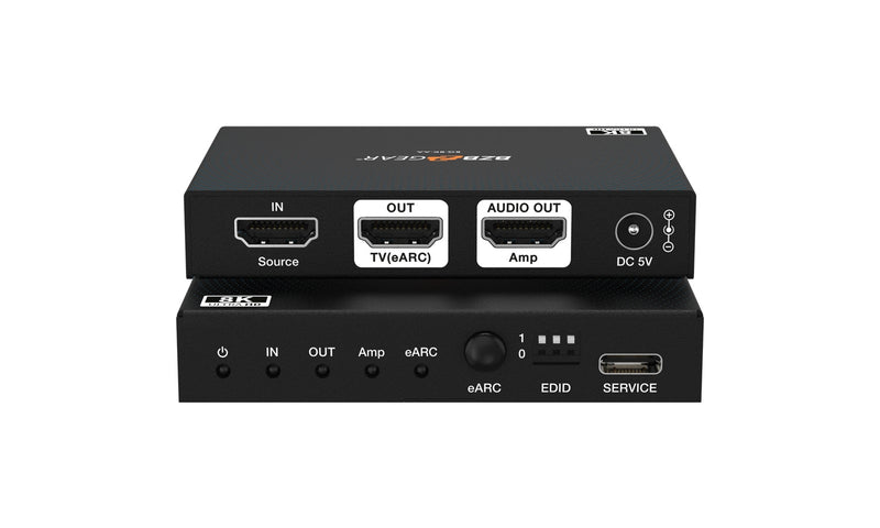 NÖRDIC 8K HDMI 2.1 eARC/ARC forstærker Extractor