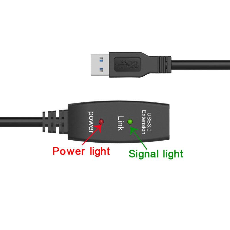 NÖRDIC Active 5M USB3.1 Forlængerkabel 5GBPSextension USB A Mand til Kvinde til Xbox, PS5, Oculus, Printer, Scanner, PlayStation, VR