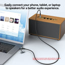 NÖRDIC Audio-adapter USB-C/Lightning til 3,5 mm stereo 13 cm