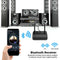 NÖRDIC Bluetooth 5.2 trådløs sender dual link modtager DAC Qualcomm aptXLL aptX HD 3,5 mm AUX RCA optisk