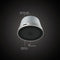 NÖRDIC Bluetooth 5.3 højttaler med magnet 3W IPX6 sølv