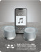 NÖRDIC Bluetooth 5.3 højttaler med magnet 3W IPX6 sølv