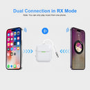 NÖRDIC Bluetooth 5.4-sender og modtager til fly og TV, op til 2 enheder, understøtter aptX LL, aptX Adaptive, aptX HD
