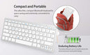 NÖRDIC Bluetooth Keyboard 78 taster amerikansk layout