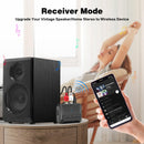 NÖRDIC Bluetooth Modtager 5.3 RCA 3.5mm AUX med NFC MicroSD Kort USB Hukommelse