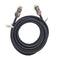 NÖRDIC CERTIFICEREDE KABLER 5m Ultra High Speed HDMI 2.1 8K 60Hz 4K 120Hz 48Gbps Dynamic HDR eARC VRR Nylon flettet kabel Guldbelagte stik