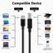 NÖRDIC C USB 3.1 til USB 2.0 B-datakabel 1m USB-printer-kabel