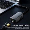 NÖRDIC Cable Matters USB C to 10Gb Ethernet Adapter, 10GbE Type C to Ethernet Adapter, Compatible with USB4 & Thunderbolt 5/4/3, Low-Heat & Silent