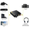 NÖRDIC Digital 5.1CH Koaksial/Toslink til Analog DAC 192Khz DTS Dolby AC3