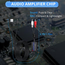 NÖRDIC Digital to Analog Audio Converter,Optical to RCA Converter,SPDIF to RCA,192kHz DAC Converters
