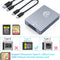 NÖRDIC Dual-Slot CFexpress Type A og SD-kortlæser, USB 3.2 Gen 2 10Gbps Windows/Mac/Linux/Android