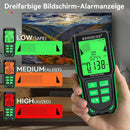 NÖRDIC EMF-måler håndholdt strålingsdetektor til EF, MF, RF, WiFi, mikrobølger