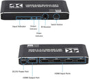 NÖRDIC HDMI 2.0 4x1 Switch 4K60Hz med fjernbetjening