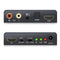 NÖRDIC HDMI 2.0 bue 4k 60Hz HDR Extractor YUV4: 4: 4 HDMI input til HDMI, SPDIF, R / L og AUX OUTPUT ARC konverter