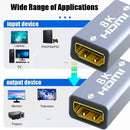 NÖRDIC HDMI 2.1 8K Hun til hun kabelforlænger HDMI kønsskifter