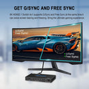 NÖRDIC HDMI 2.1  Switch 4 to 1 48Gbps with eARC with CEC LPCM 7.1CH, Dolby TrueHD, and DTS-HD Master Audio, DOLBY Atmos
