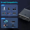 NÖRDIC HDMI 2.1 switch og extractor 8K60Hz 4K120Hz ARC EDID, S/PDIF og AUX extractor