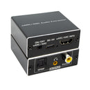 NÖRDIC HDMI ARC/eARC Extractor SPDIF, Koaksial, 3,5 mm