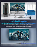 NÖRDIC HDMI Cat6 förlängning 40m 4K30Hz HD med loop EDID funktion HDMI Extension