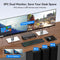 NÖRDIC HDMI KVM-switch 3 computere 2 skærme 4K60Hz EDID 4 USB 3.0 porte med fjernbetjening