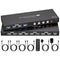 NÖRDIC HDMI KVM-switch 4 computere 1 skærm 8K 60Hz 4K 144/120Hz 4xUSB-enheder