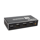 NÖRDIC HDMI 2.1 Splitter 8K60Hz 1 til 2 med indbygget extractor til SPDIF/Coaxial/Stereo