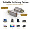 NÖRDIC HDMI-adapter han til hun 8K60Hz 4K120Hz Dynamic HDR 48Gbps eARC