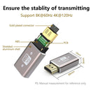 NÖRDIC HDMI-adapter han til hun 8K60Hz 4K120Hz Dynamic HDR 48Gbps eARC