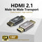 NÖRDIC HDMI kønsskifter adapter han til han 8K60Hz 4K120Hz 48Gbps