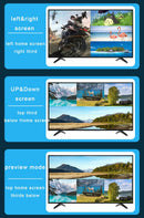NÖRDIC HDMI scaler switch 4 til 1 med Multiviewer 4K30hz HDCP1.4