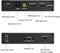 NÖRDIC HDMI splitter 1 til 2 med Audio Extractor 4K60Hz HDCP2.3 HDR10 Toslink SPDIF + Koaksial + 3,5 mm lyd